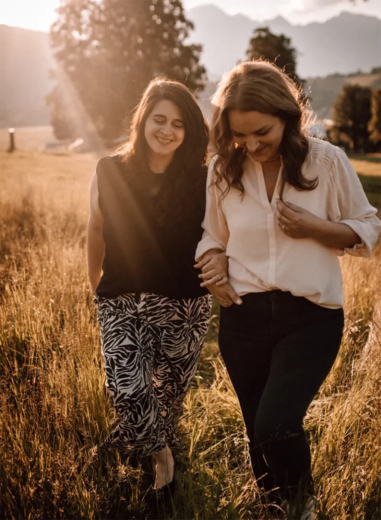 Tanja Rug und Marei Schmitt von der Higher Purpose Academy